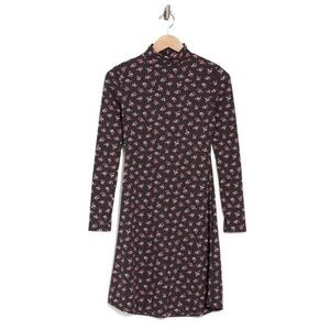 🆕 Velvet Torch Black and Pink Floral Dress. L. NWT💥💥